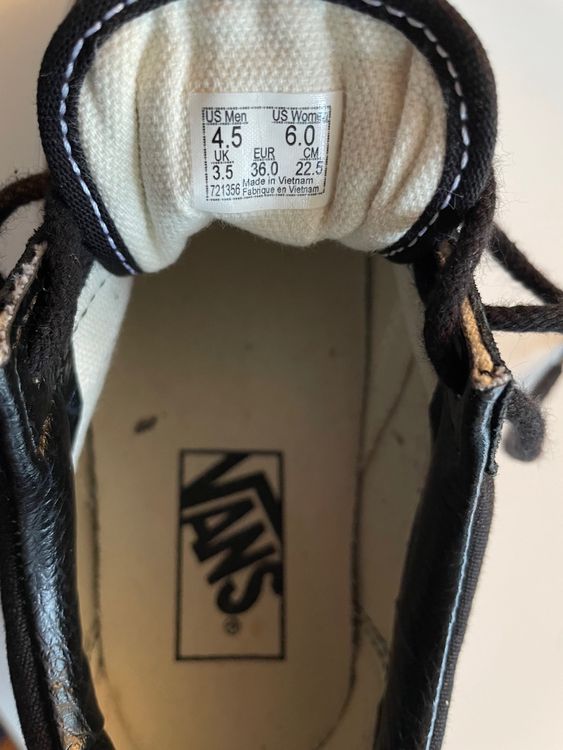Vans Scarpe da donna: Vans Old Scool, schwarz/weiss, Grösse 36 - Top Zustand! – Usato da Bern venduto da maximilian02 2