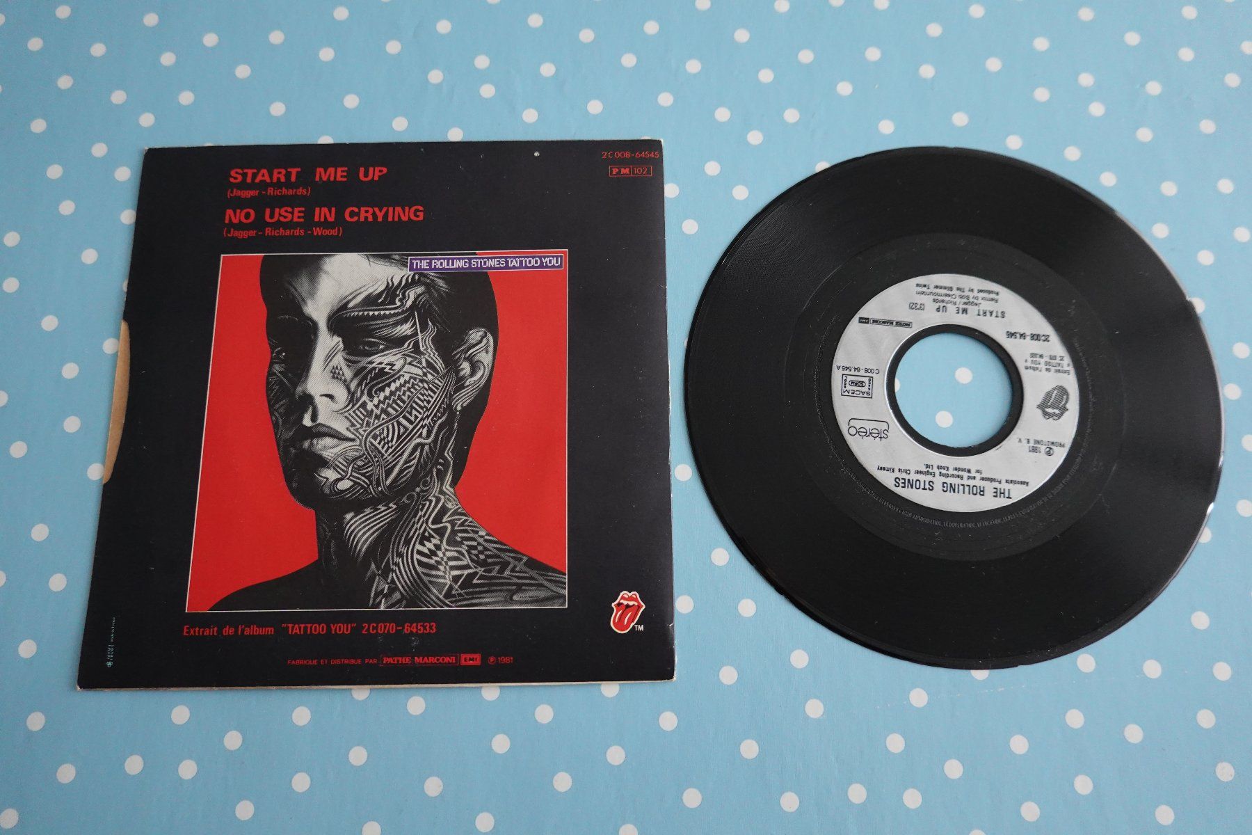 Dischi in vinile: Rolling Stones - Start Me Up Single Schallplatte Vinyl – Usato da Jona venduto da JOberg_25 2