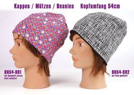 Beanies / Kappen / Mützen Grösse 54