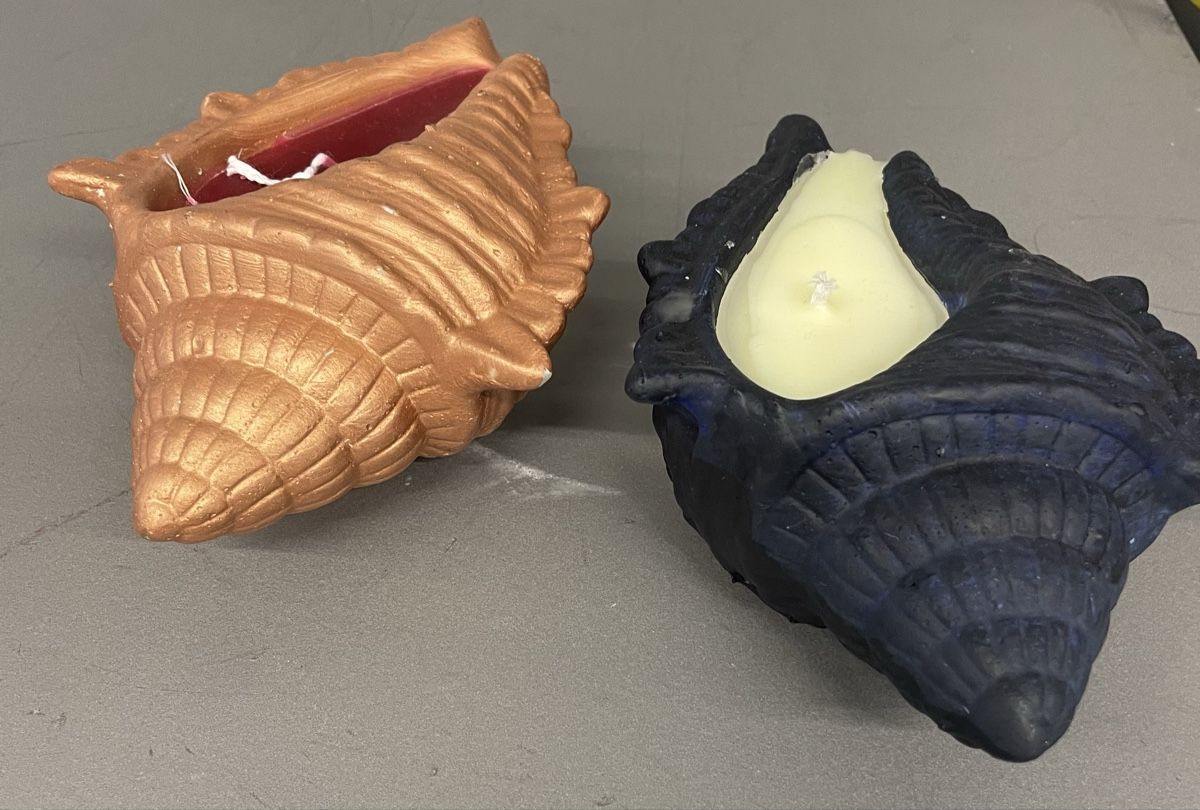 Candele: Muschel Kerzen Set,Deko, 2 Stk! – Nuovo e nell'imballaggio originale da Au ZH venduto da Jaggy4 1