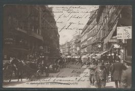 Carte P de 1910 ( Paris / Rue du Faubourg Montmartre )