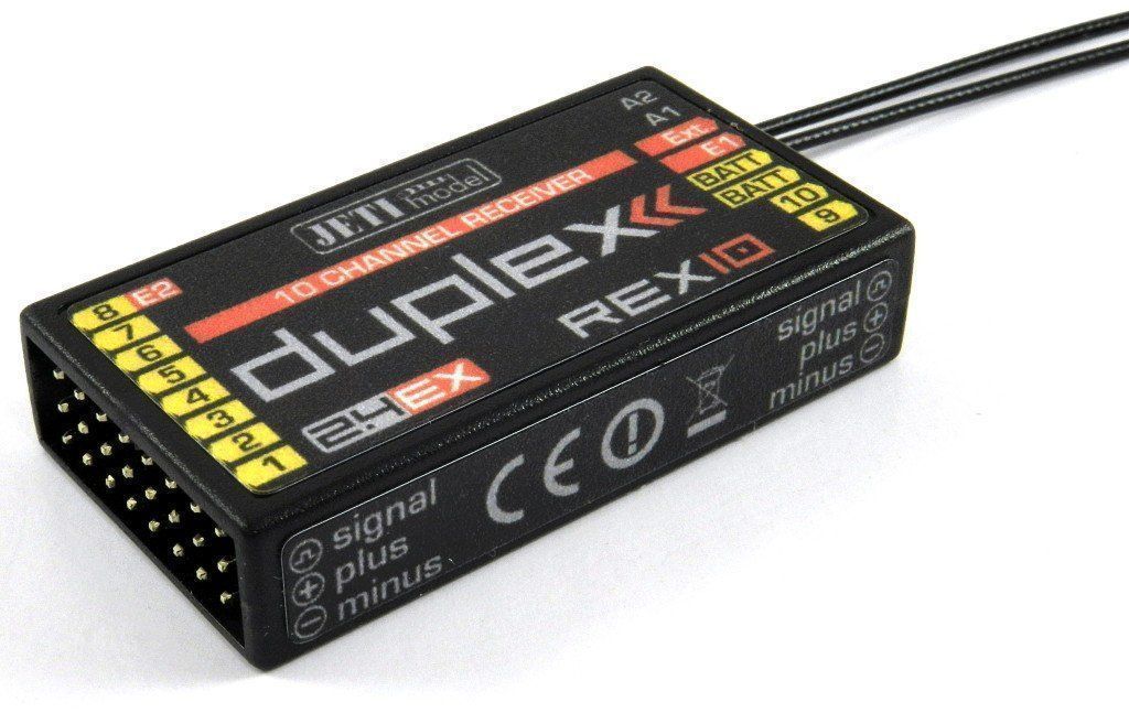 Jeti Receiver: Jeti Empfänger Duplex REX 10 – Neu und originalverpackt aus Balsthal von Jetline