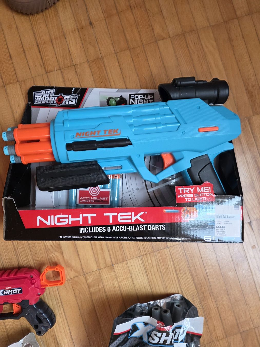 Jeux de fléchettes: Nerf Set – Neuf avec emballage d'origine à Möhlin par mic_lo 1