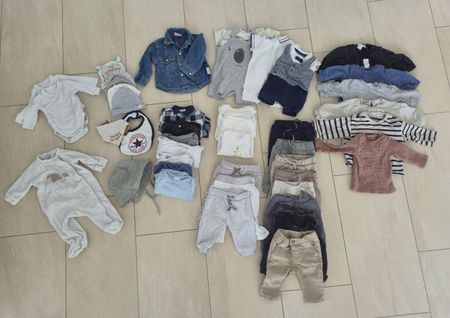 Grosses Kleiderpaket Junge Grösse 62 – 45 Teile