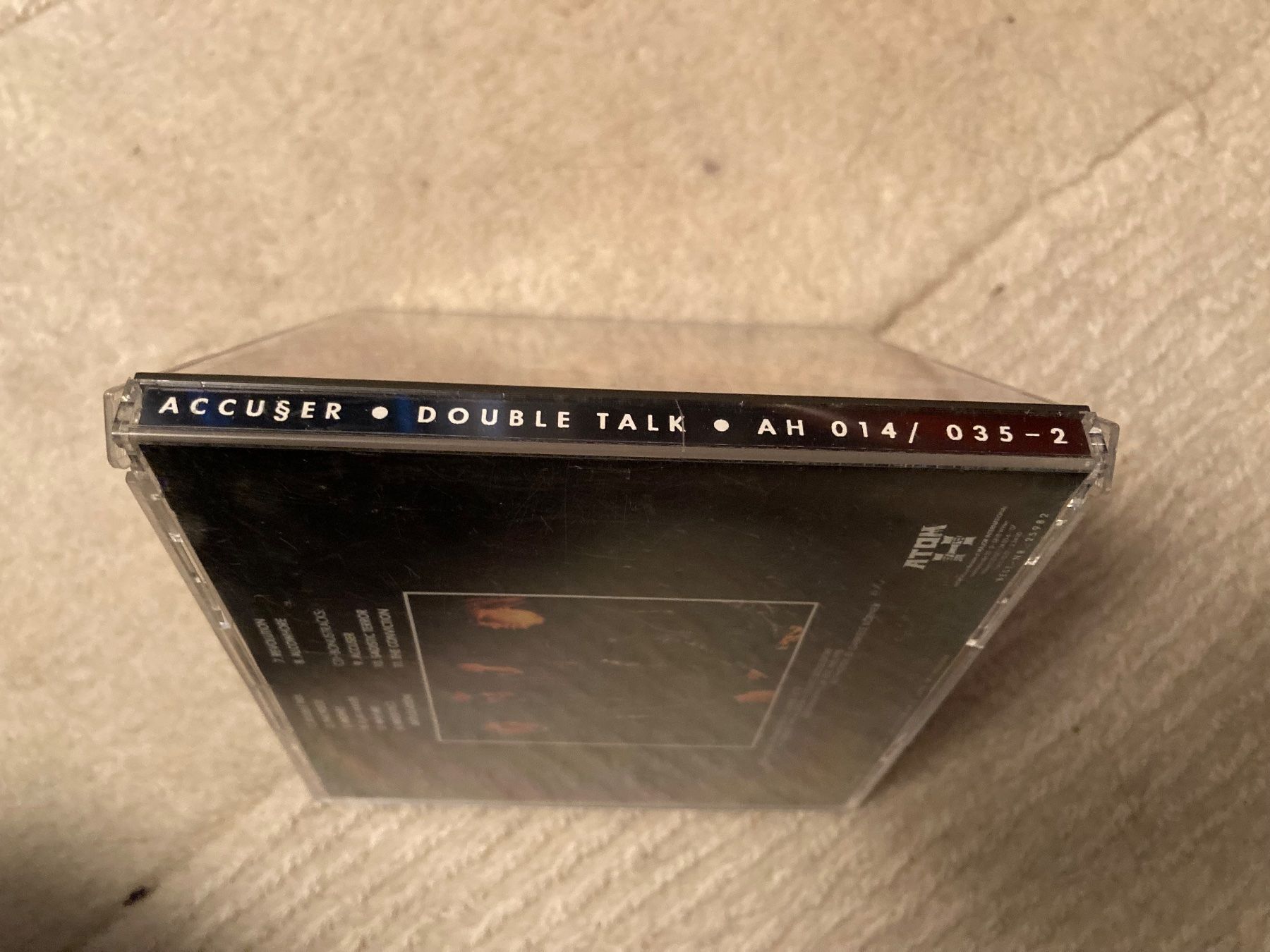 CDs: ACCUSER "Double Talk" CD ATOM 1991 Sehr rar! – Gebraucht aus Wagenhausen von Novafreund283 3