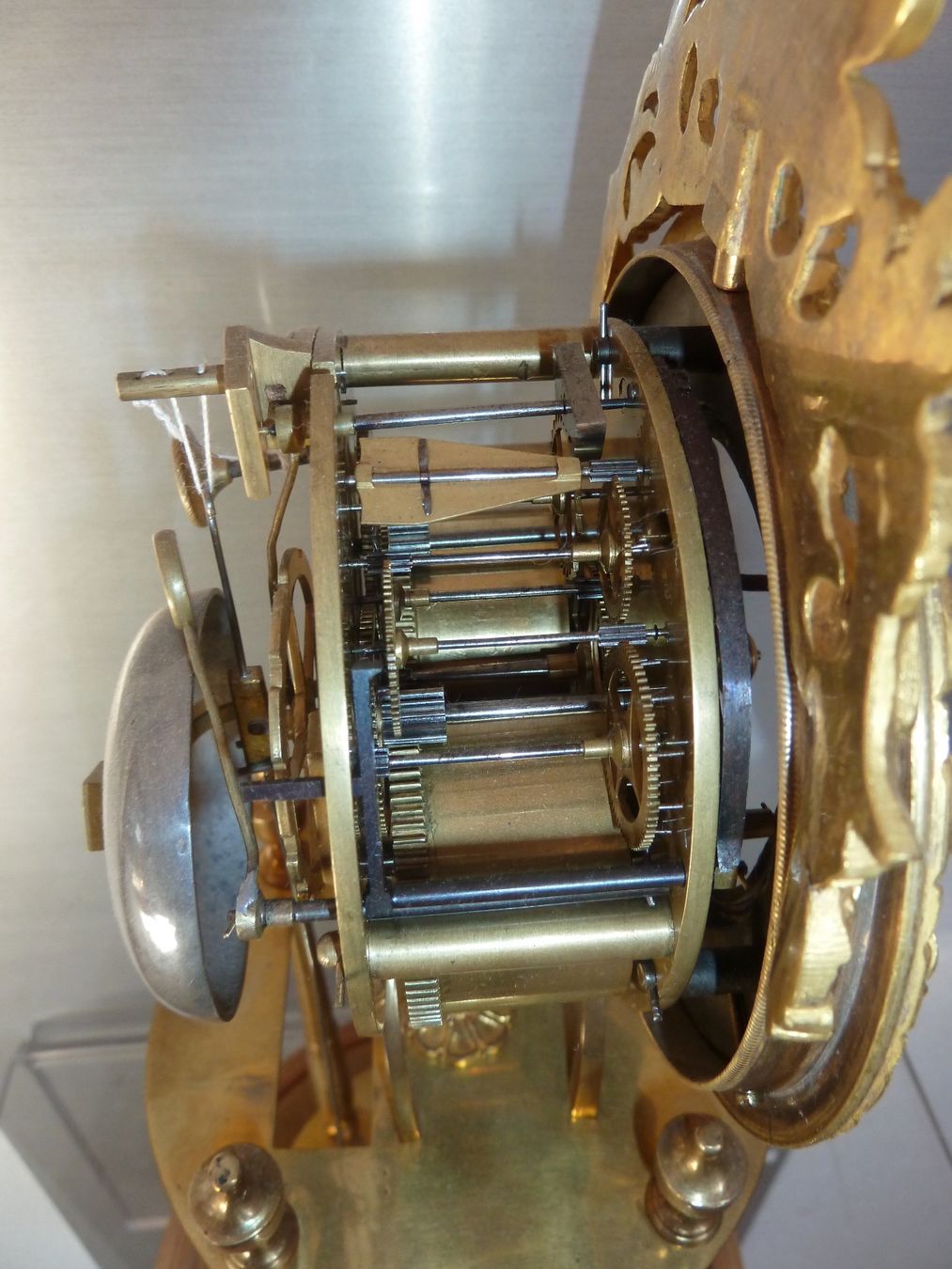 Orologi da terra & Orologi da parete: Pendule squelette Empire – Usato da St-Légier-Chiésaz venduto da Antichorloge 2