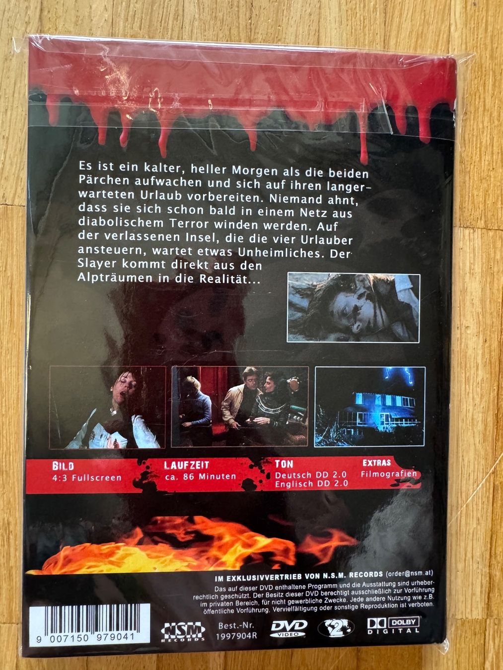 Tutti i DVDs: THE SLAYER (DVD/HARTBOX) – Usato da Basel venduto da san_2qlq 1