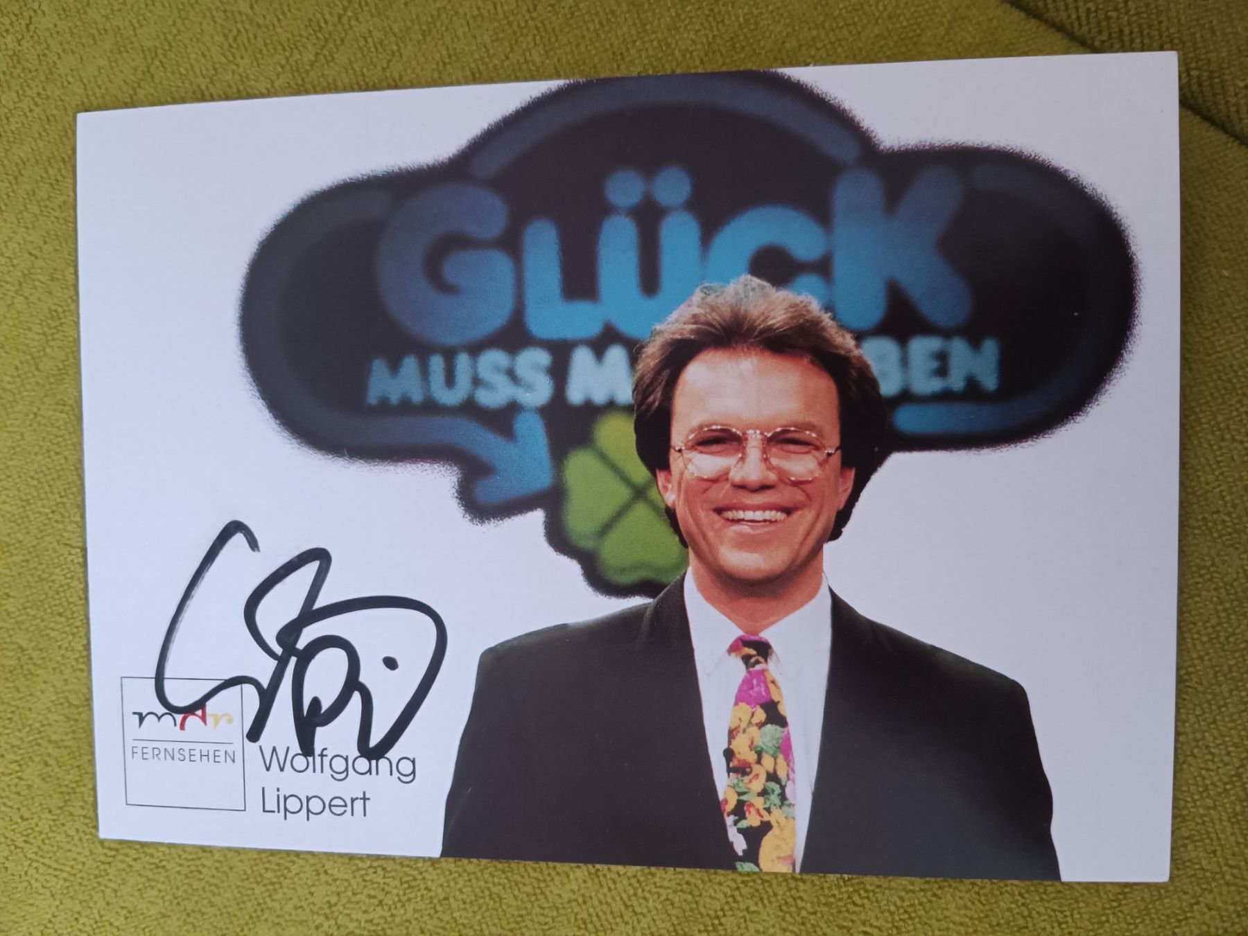 Autographes: Wolfgang Lippert - handsigniert – D'occasion à Menziken par Artographs