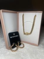 Vessa Jewerly Halskette/ PrettyLittleThing Ohreringe