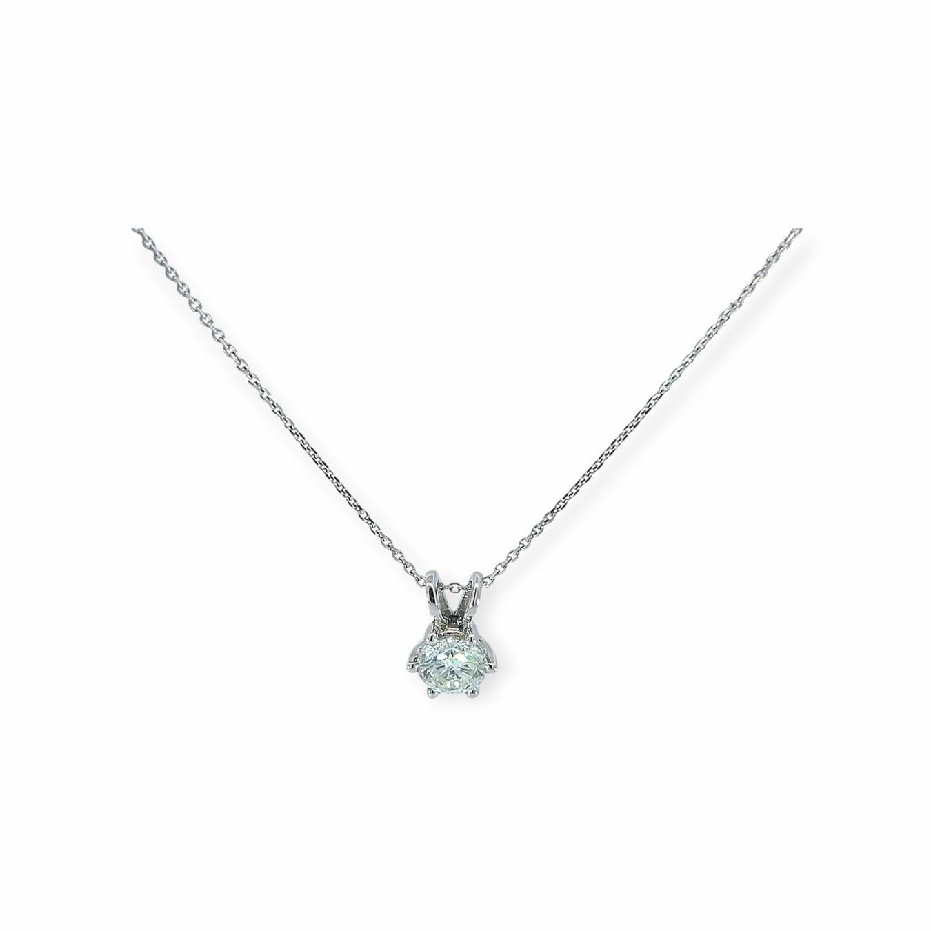 Catenine: Diamant-Collier 14k Weissgold 1,03ct – Nuovo e nell'imballaggio originale da Illnau venduto da Juwelier_Mahler_GmbH