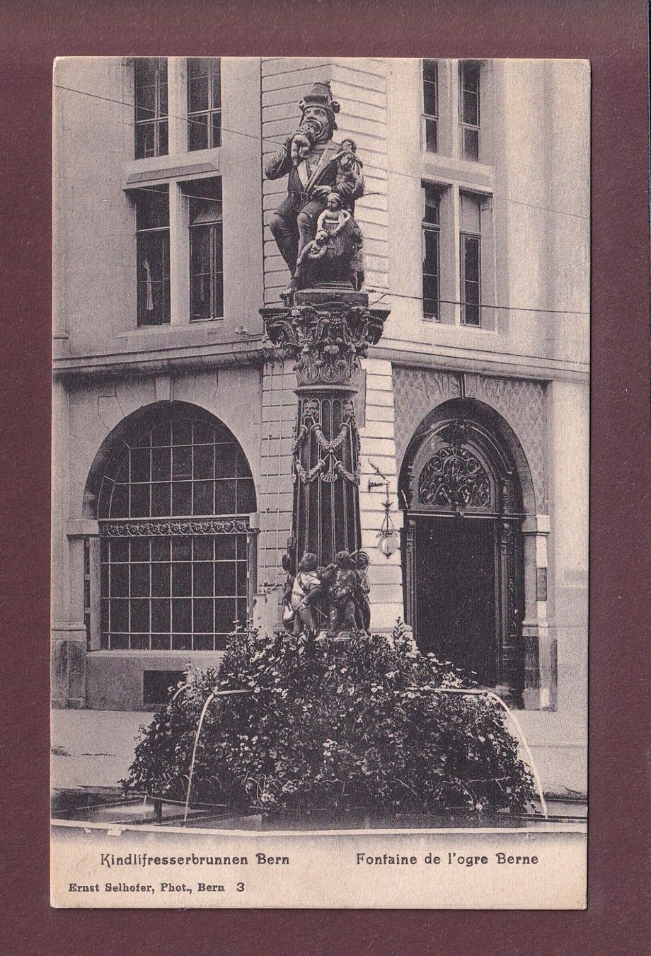 Cartes postales: BERN - Kindlifresserbrunnen – D'occasion à Pully par nicecards
