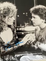 L. THOMPSON / M.J. FOX ZURÜCKIN DIE ZUKUNFT / TOP AUTOGRAMME