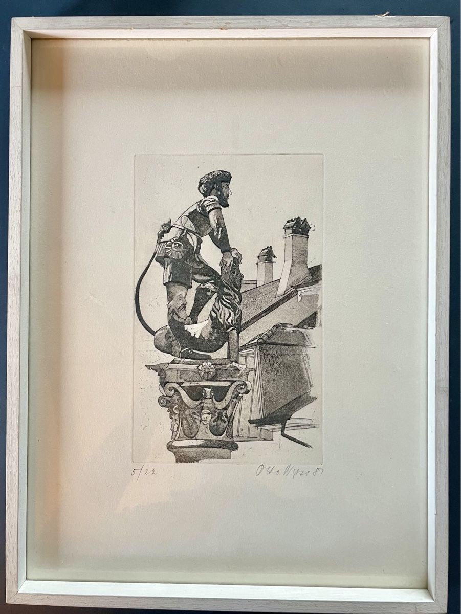 Grafica & Litografie: Samson von Otto Wyss 1987 – Usato da Faulensee venduto da Cinclus