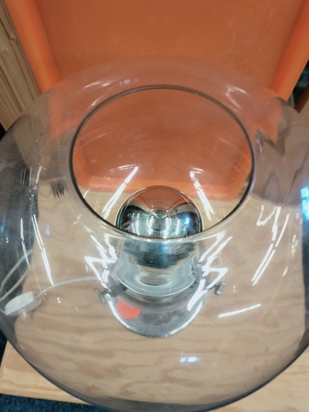 Lampade: Vintage Space Age Globe Tischlampe, 1970er – Usato da Zwingen venduto da inf_2blh 3