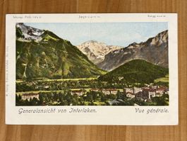 AK von Interlaken ( mit Glimmer Fenster )