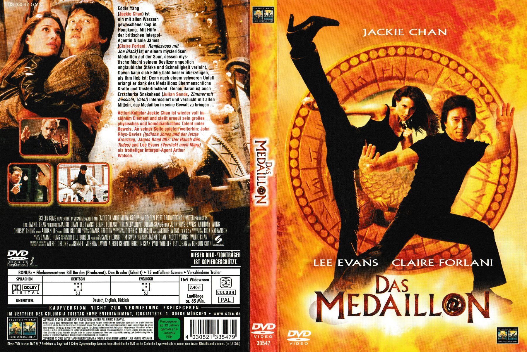 Tutti i DVDs: DVD - Das Medaillon – Usato da Langnau am Albis venduto da MediaRescuerKeLoX