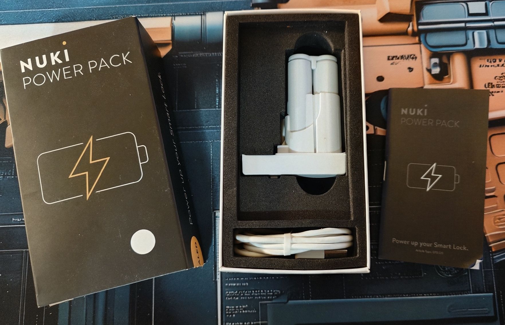 Nuki Caricatori & Batterie: Nuki Power Pack Akku - Smart Lock Upgrade – Difettoso da Ennetmoos venduto da Faders