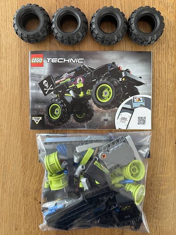 Kit di costruzioni: Lego Technic 42118 Monster Jam Grave Digger 2in1 Pull back – Usato da Rüschlikon venduto da Delfinissa 2