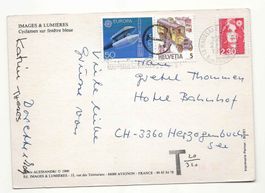Ansichtskarte aus IFrankreich1991 taxiert n3