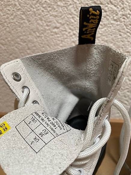 Scarpe da donna: Dr. Martens Weiss Stiefeletten 36 – Usato da Glis venduto da dor_b2nc 2