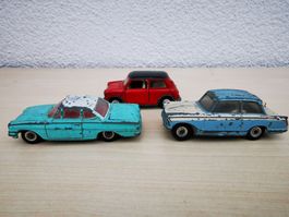 Estrichfund: 3 Dinky Toys 1/43, bespielt