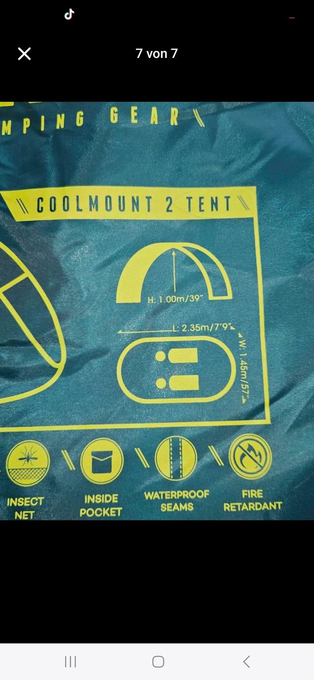 Tende & Padiglioni: Pavillo Coolmount 2 Zelt, Pop-Up Zelt – Nuovo (secondo la descrizione) da Herisau venduto da osm_5mb6