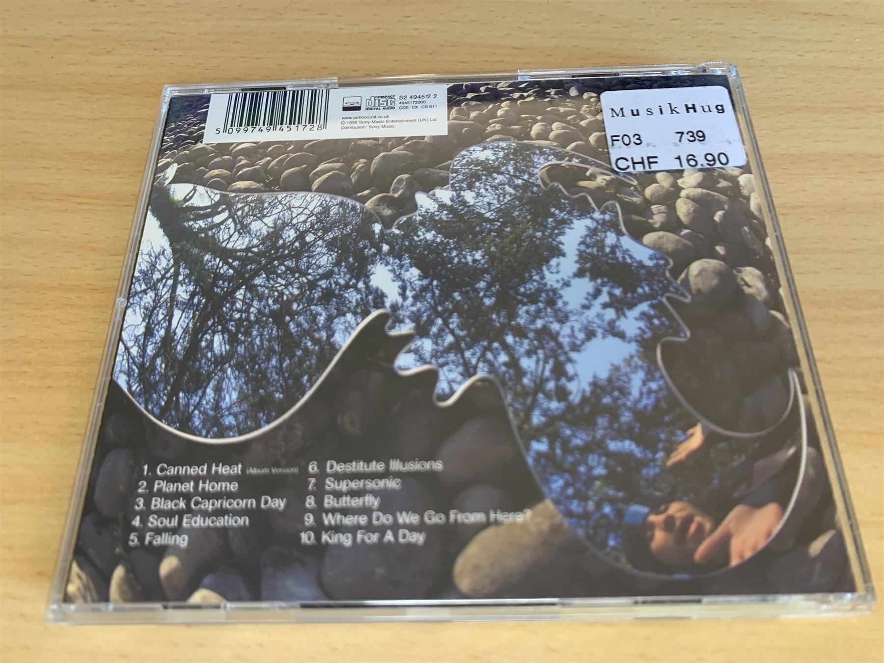 CD: Jamiroquai – Synkronized – Usato da Rikon im Tösstal venduto da Alpenmutz 1