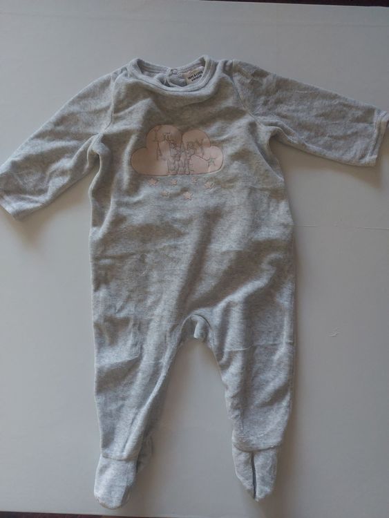Baby Merlin's Magic Sleepsuit Pyjama Bébé Bleu Blue Small Taille