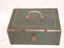 antike Geldkassette