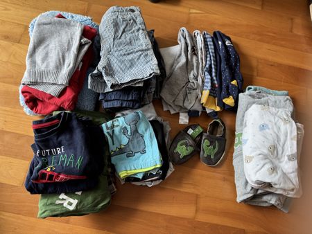Jungs Kleiderset gr. 86 (24 St.) inc ÜbergangsJacke