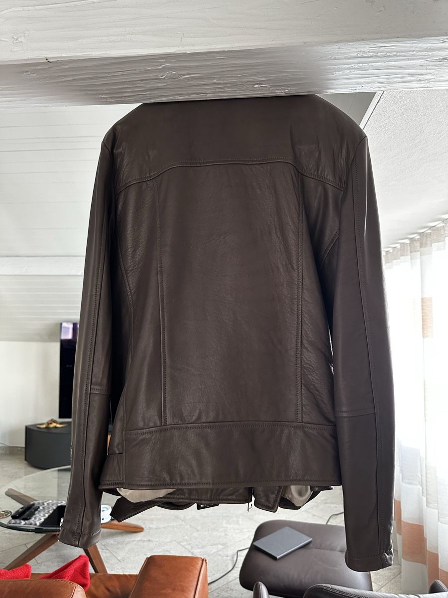 Giacche: Hellbraune stylische Lederjacke ungetragen Supersoft! – Nuovo (secondo la descrizione) da Unterägeri venduto da haeuslerdh 1