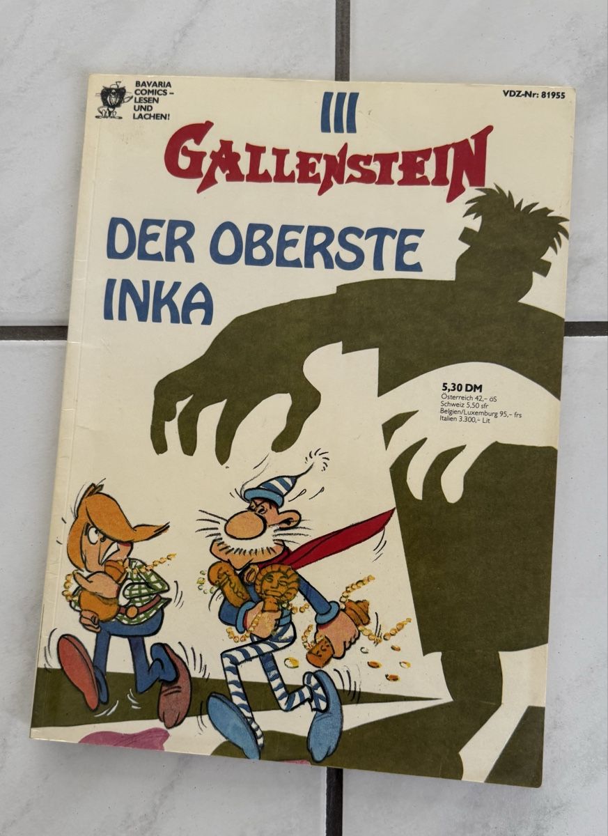 Fumetti: Asterix/ Lucky Luke / Titeuf / Gallenstein – Usato da Kriens venduto da UVO9 2