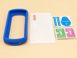Schutzhülle Blau f. Garmin Edge 1040 & Displayschutzfolie