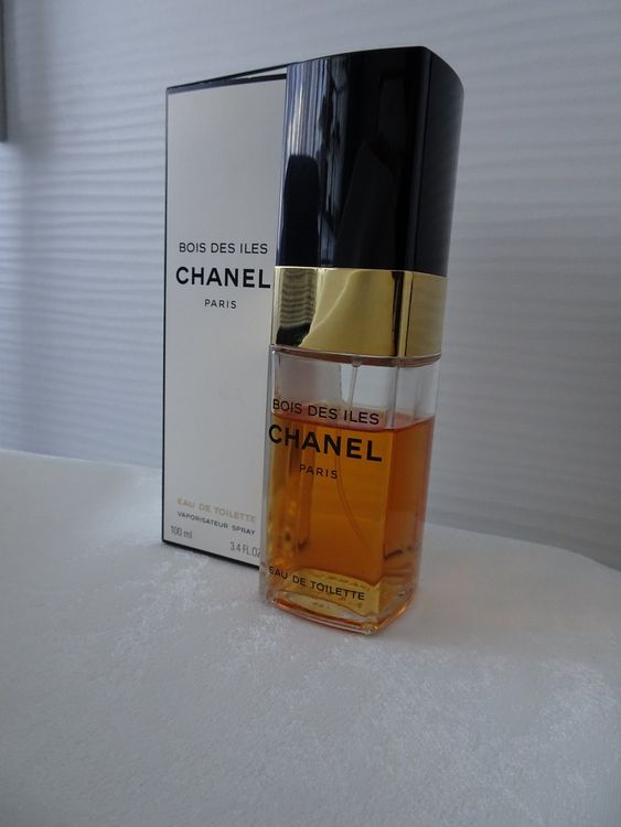 Vintage CHANEL *BOIS DES ILES* Parfum Spray (1999, 1st Hand) Kaufen