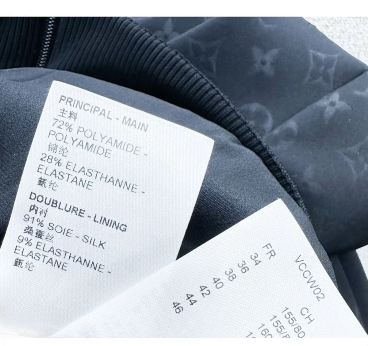 Louis Vuitton Giacche: Louis Vuitton Monogram Black Jacket, Size 36- – Nuovo (secondo la descrizione) da Herrliberg venduto da erh_r2tw 7