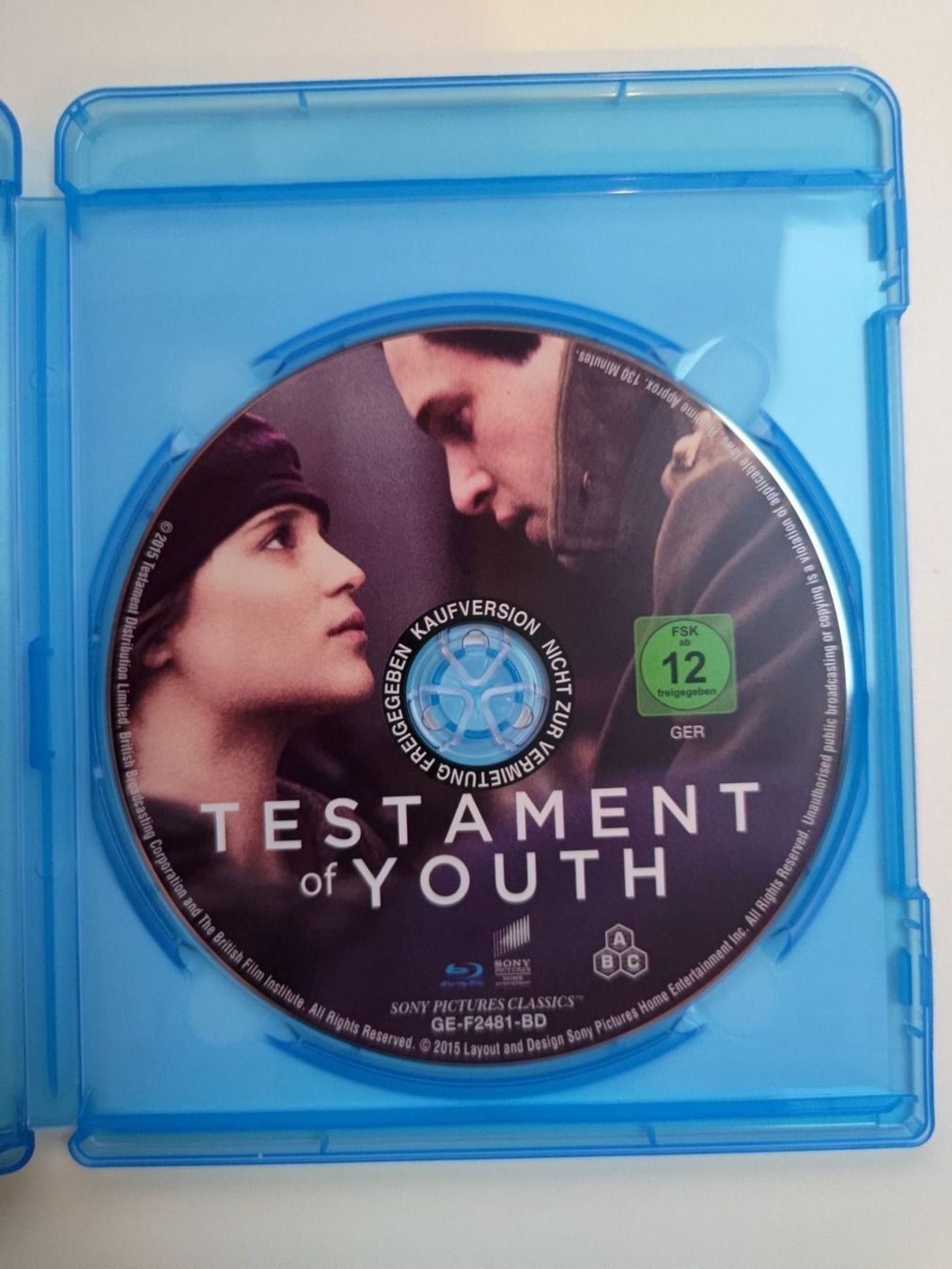Tutti i DVDs: Testament of Youth – Usato da Liestal venduto da Kratzilla 1