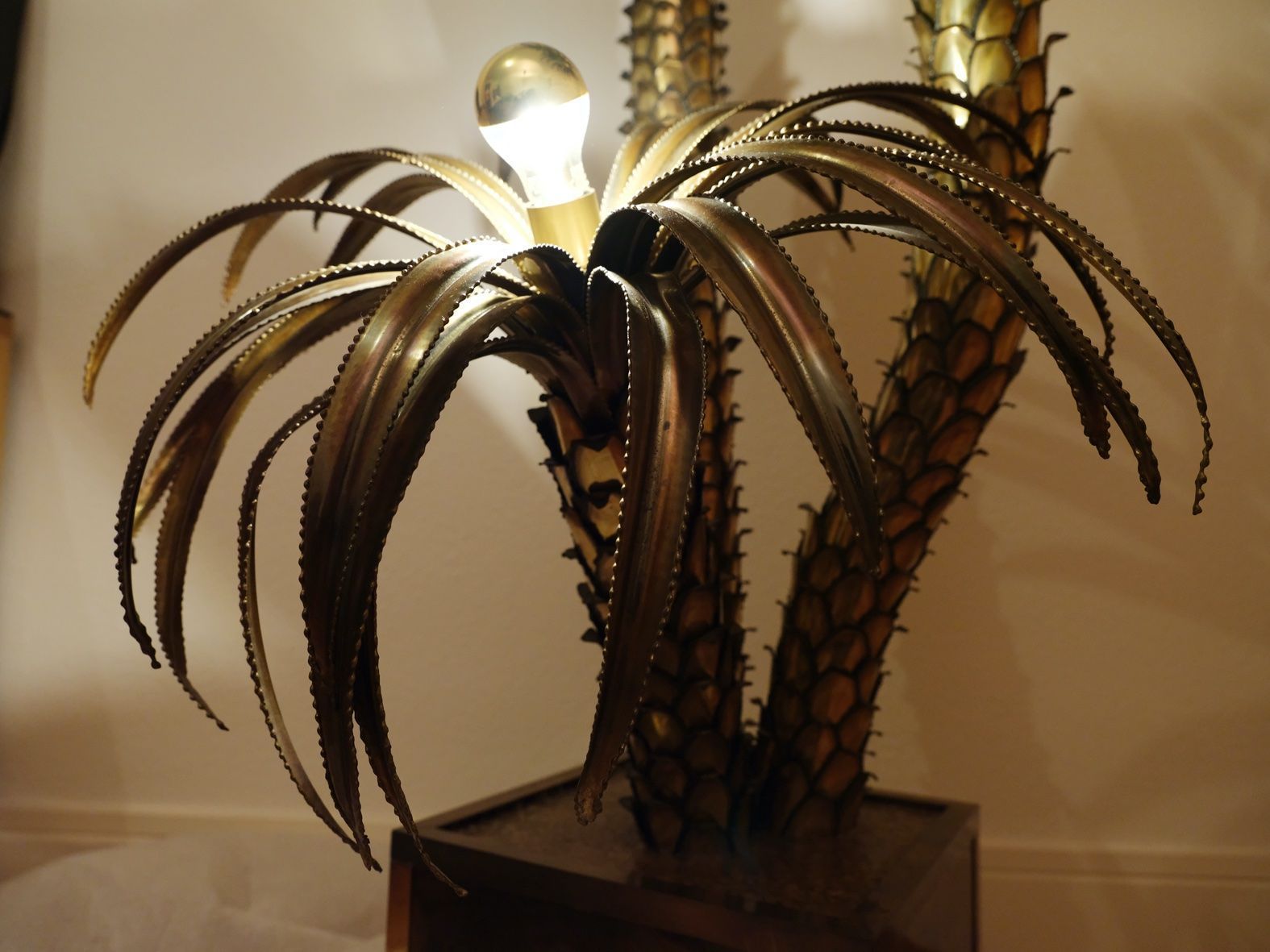 Lampade: MAISON JANSEN - Lampe Palmier - Palm tree lamp – Usato da genève venduto da jonto 5