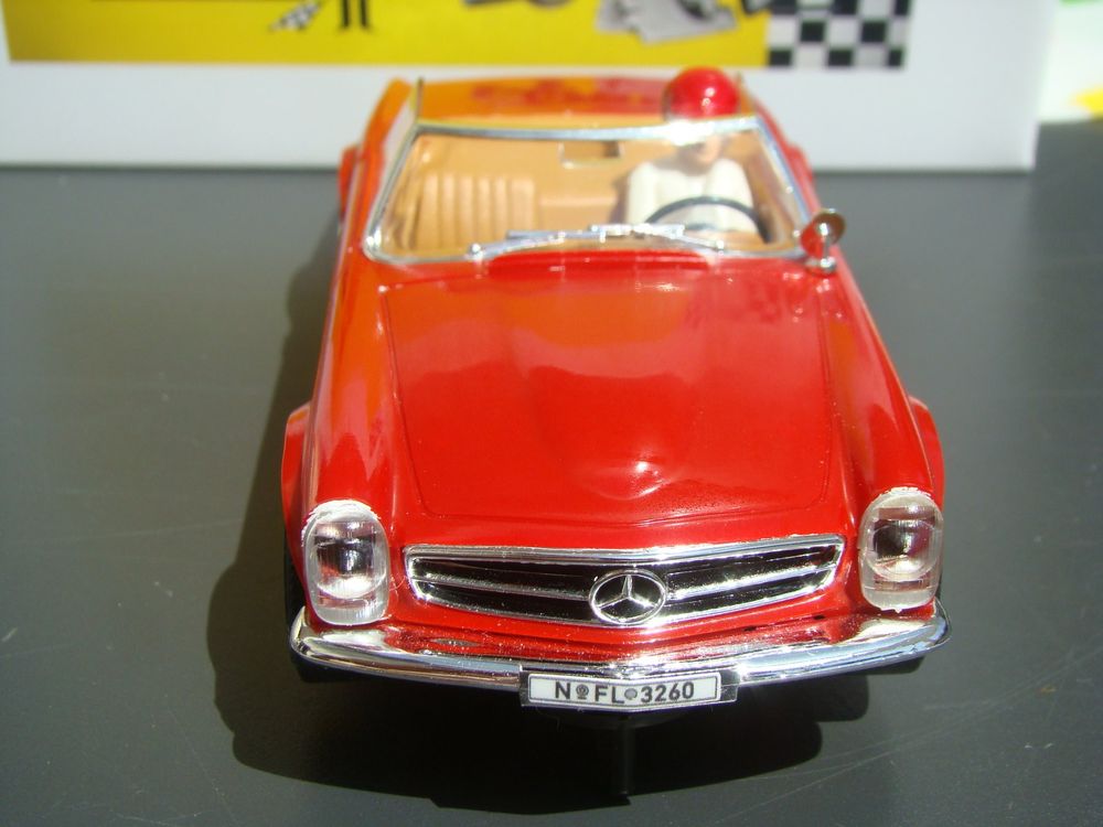 fleischmann-mercedes-280-sl-rot-limitiert-mega-selten-ovp-gebraucht