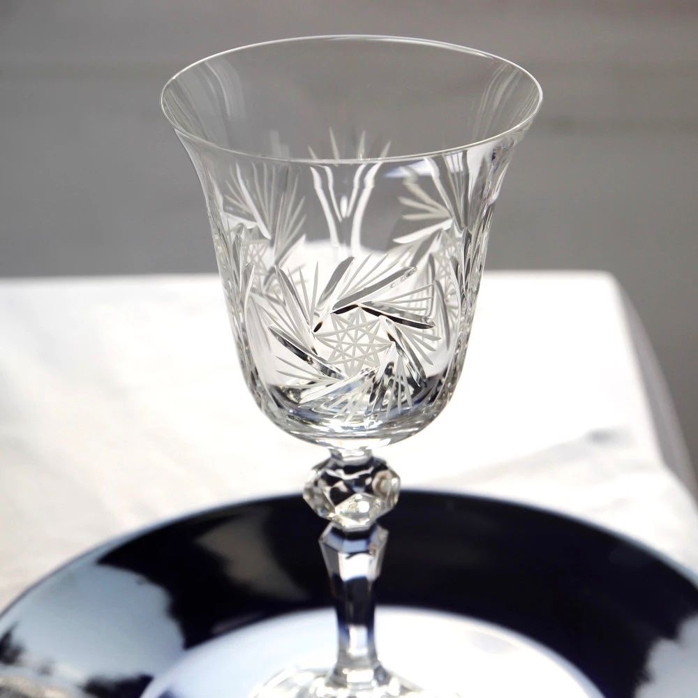 Bicchieri: Weingläser Schleudersternmuster 170ml. 6 Stk. – Usato da Bergdietikon venduto da ArtStore24 1