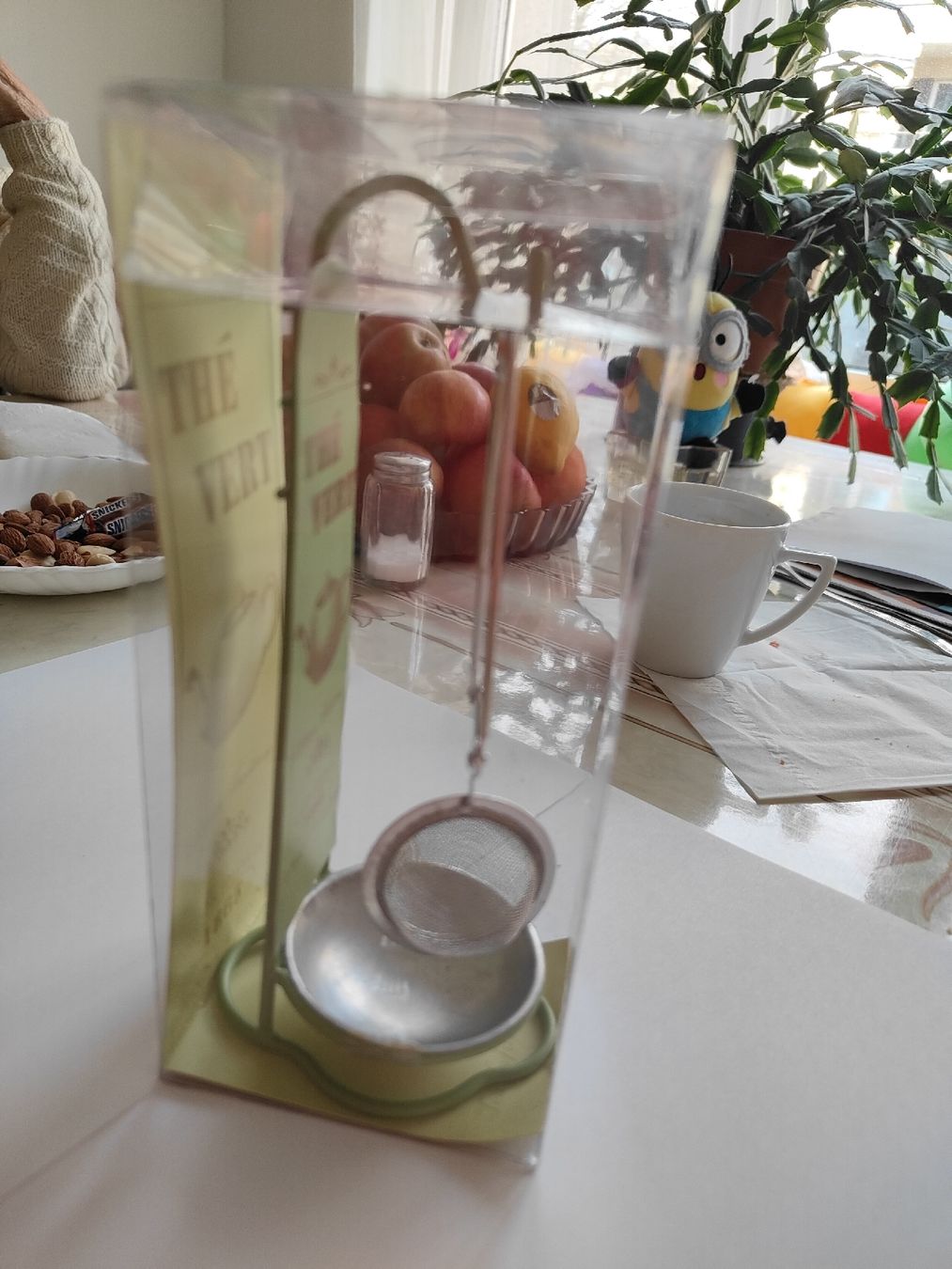 Macchine per caffè & Macchine per espresso: Infuseur à thé vintage avec support vert olive neuf – Nuovo e nell'imballaggio originale da Biel/Bienne venduto da Edi5Roli3 2