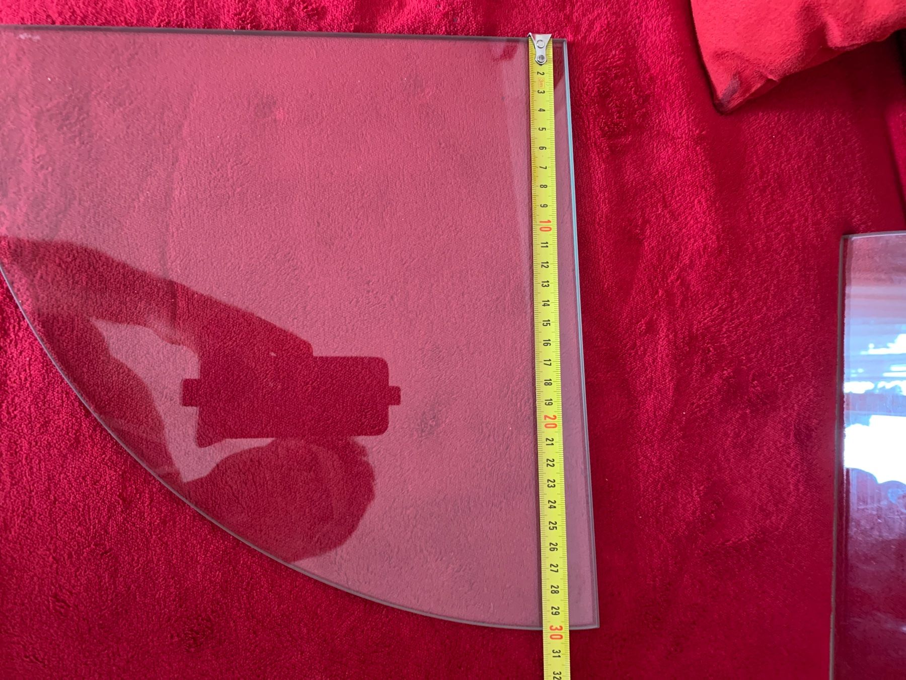 Étagères: 5 Glas Regal mit  Chrom Glashalterung – D'occasion à Zürich par Olimpied 7