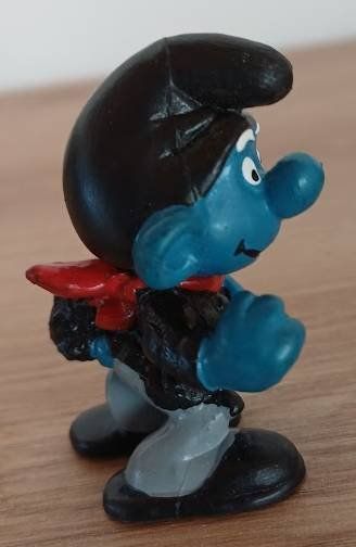Schleich Statuette: Schlumpf - Schornsteinfeger - Schleich PEYO 1978 – Usato da Walenstadt venduto da Numis68 2