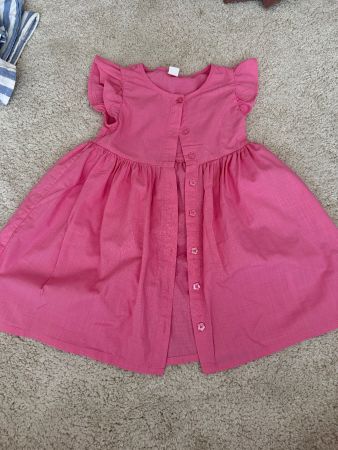 Mädchenkleid grösse 110/116 aus Baumwolle