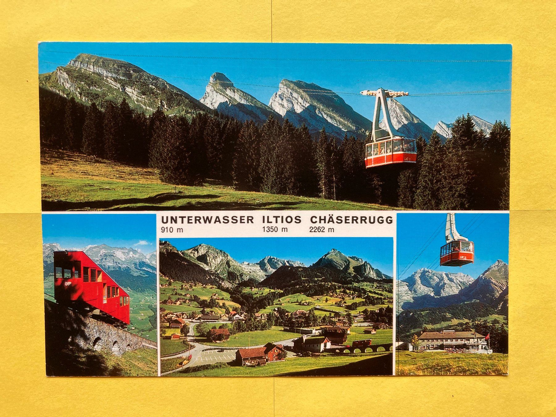 Cartoline postali: Berghotel   IItios  9657  Unterwasser – Nuovo (secondo la descrizione) da Grabs venduto da paggi01