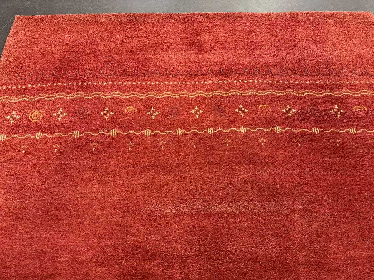 Gabbeh Teppiche: Roter Orientteppich Gabbeh – Neu (gemäss Beschreibung) aus Liestal von galerie_nategh 5