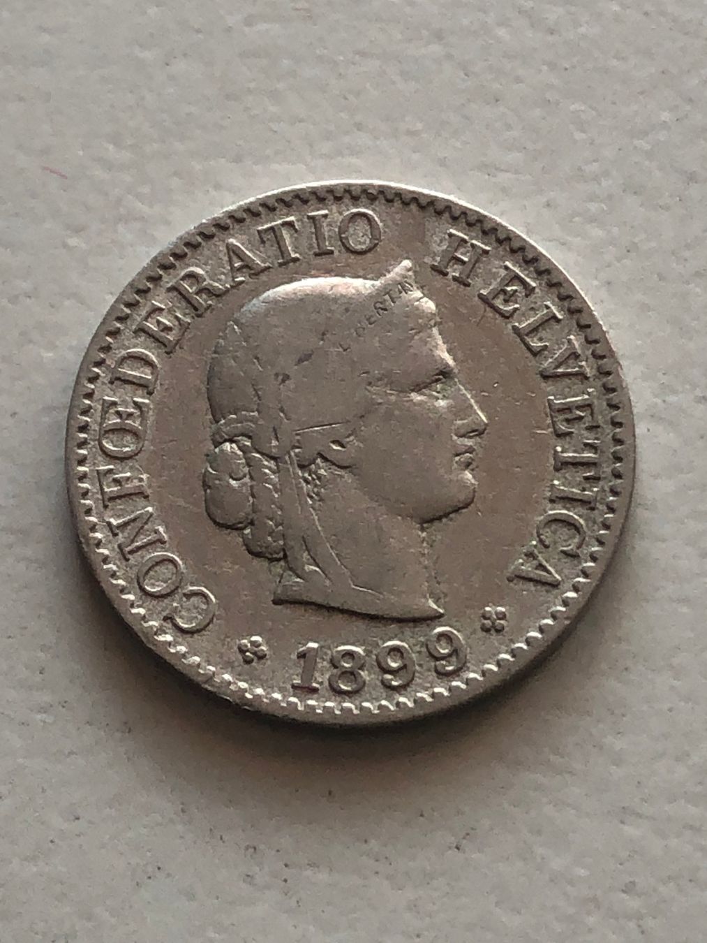 Tutti le monete: 5 Rp. 1899 – Usato da Schötz venduto da Odpa