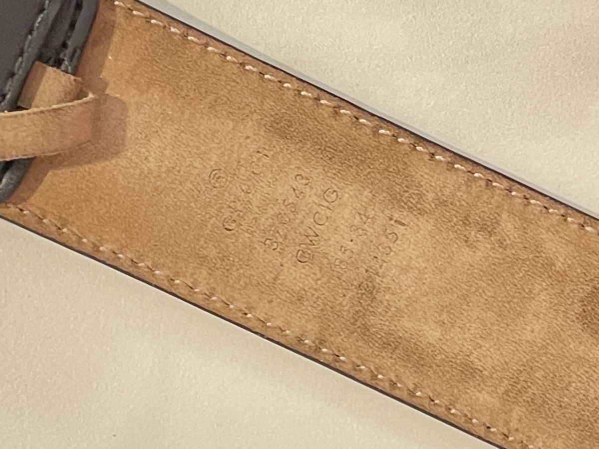 Gucci Cinture: Gucci Ledergürtel Schwarz – Usato da St. Gallen venduto da absky 2