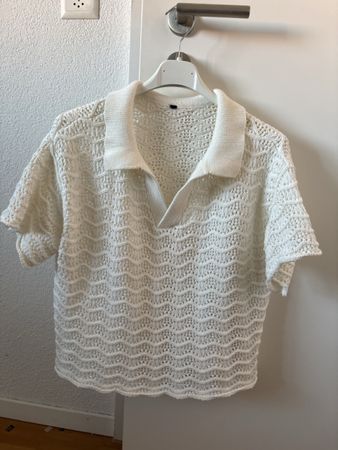 Haut tricoté ajouré taille M