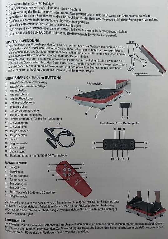 Hometrainer: Vibro Shaper – Gebraucht aus Thörishaus von Wimima 4
