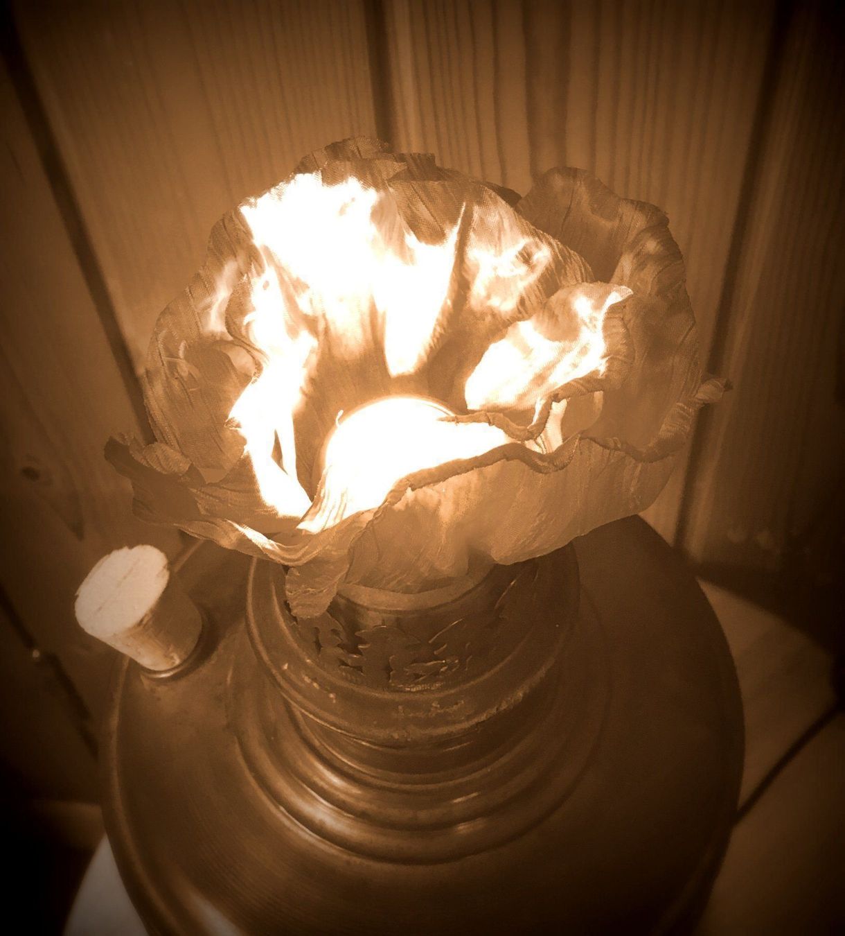 Lampade: Tischlampe Öllampe – Usato da Ottikon venduto da mindfuel 1